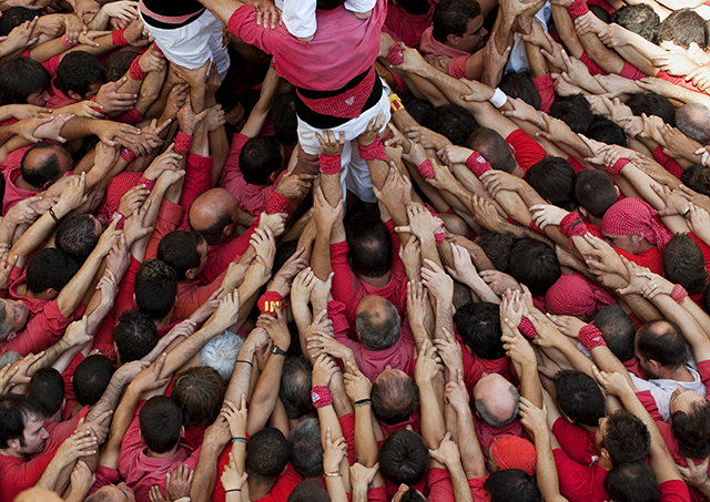 Treppe in den Himmel: Kataloniens aussergewöhnliche Menschenpyramiden