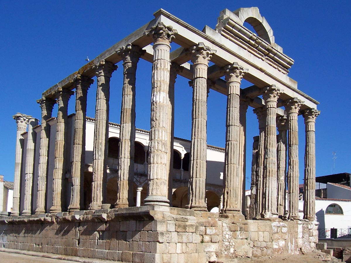 Mérida templo de Diana